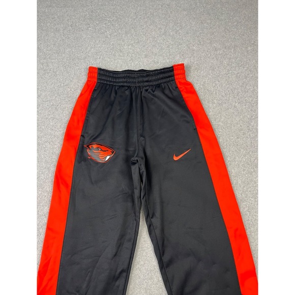 Oregon State University Beavers Sweatpants Mens S Black Nike Therma Fit OSU - Picture 2 of 14